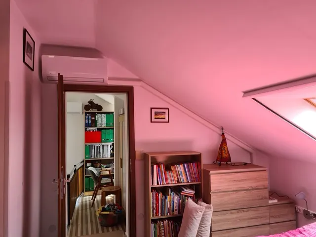 Tetőtéri helyiségek klimatizálása